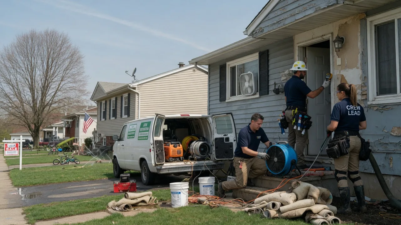 Flood Cleanup in Lac Du Flambeau, WI near me