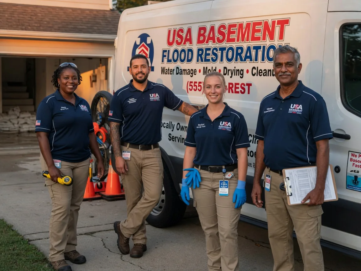 Basement Flood Cleanup company in Lac Du Flambeau, WI